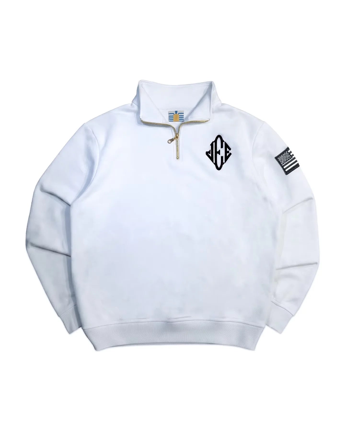 Jeffery Epstein White Quarterzip